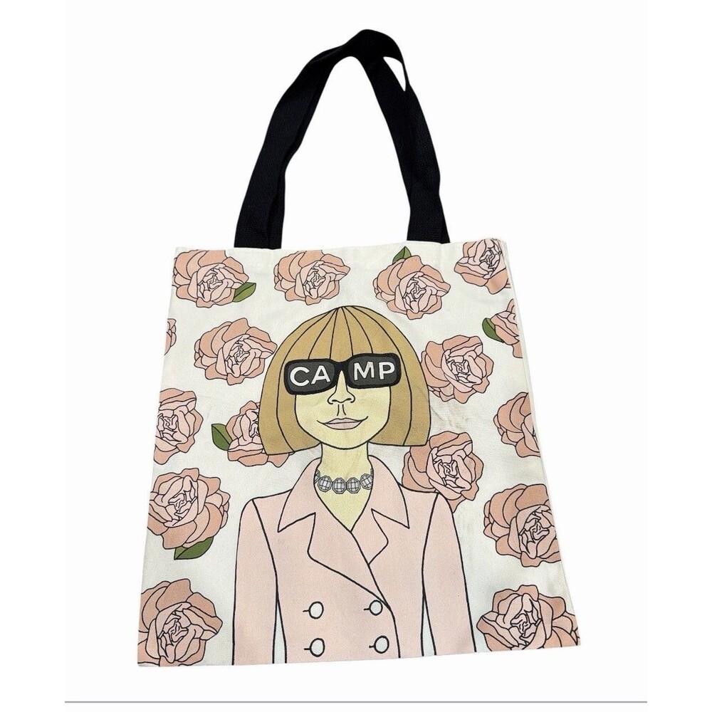 Ana Wintor MET Gala Tote Bag Vogue 2019 CAMP Canvas Rare Exclusive made in USA